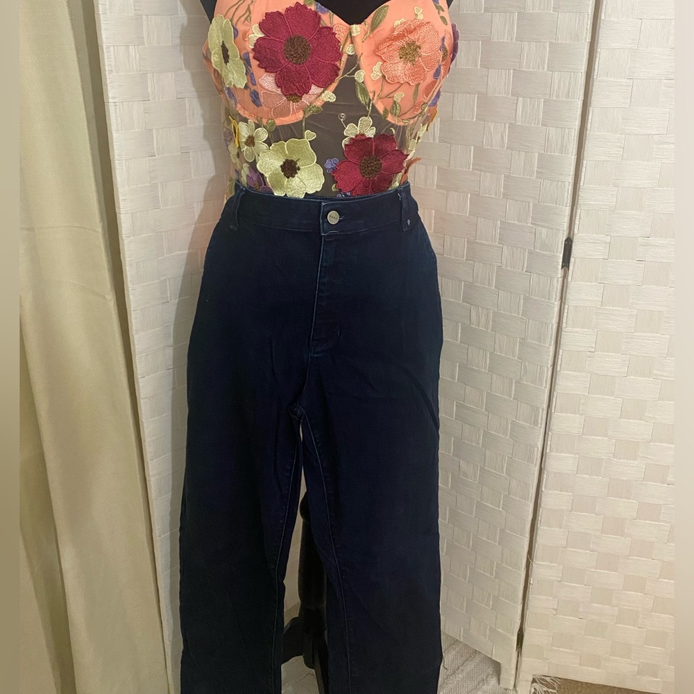 DKNY Women's Dark Blue Jeans